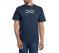 Vans de los hombres Camiseta gráfica con espalda determinada, Azul
