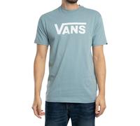 Vans de los hombres Camiseta gráfica con logotipo clásico, Azul