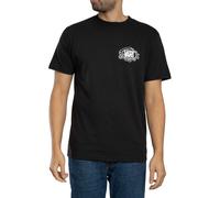 Vans de los hombres Camiseta gráfica Hot Lines Back, Negro