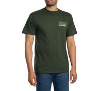 Vans de los hombres Comprar camiseta gráfica delantera y trasera, Verde