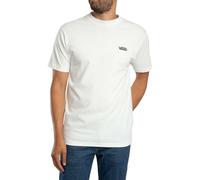 Vans de los hombres Nueva camiseta con el lado izquierdo del pecho, Blanco