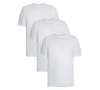 Vans de los hombres Pack de 3 camisetas de corte clásico, Blanco