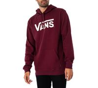 Vans de los hombres Sudadera con capucha clásica, rojo