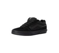 Vans de los hombres Zapatillas Caldrone de ante/malla, Negro