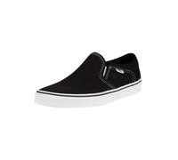 Vans de los hombres Zapatillas de lona Asher, Negro