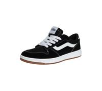 Vans de los hombres Zapatillas de lona y ante Ryland, Negro