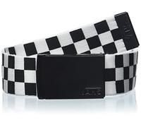 Vans Cinturón para niños Deppster II Web Belt Blanco y Negro Talla única