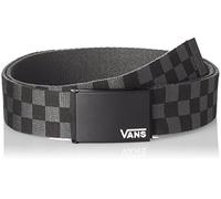 Vans Cinturón Deppster II Web Belt Negro (Black/Charcoal) Talla única para hombre
