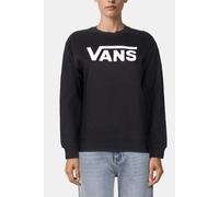 Vans Drop V Logo Bff Crew-b Black/white Talla: XS | Sudaderas con Capucha Outlet | Mujer | Negro