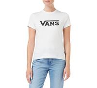 Vans Women's Drop V SS Crew T-Shirt, White, M