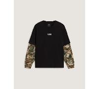 Vans - Easy Living LS Black, Hombre, Negro, Talla: XL