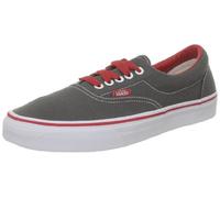 Vans Era, Zapatillas de Skateboarding Unisex Adulto, Gris/Rojo (Gris/Rouge (Pop Charcoal/Red), 46