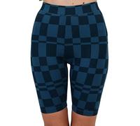Vans Estampado Volador V Pantalones Cortos, Azul, L para Mujer