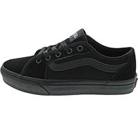Vans Filmore Decon, Sneaker Mujer, Negro Suede Canvas Black Black, 37 EU