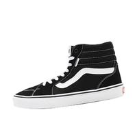 Vans Filmore Hi, Zapatillas para Hombre, (Suede/Canvas) black/white, 41 EU