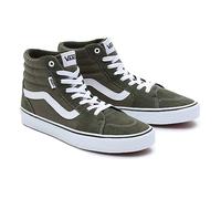 Vans Filmore Hi, Zapatillas para Hombre, Suede/Canvas Grape Leaf/White, 40.5 EU