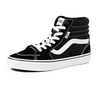 Vans Filmore Hi, Zapatillas para Mujer, (Suede/Canvas) black/white, 38 EU