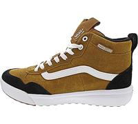Vans Filmore HiSneaker para niña, Gamuza, marrón Dorado, Blanco, 44 EU