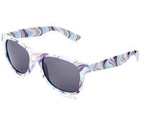 Vans Gafas de sol para hombre, Blanco envejecido-Vans verde azulado, Taille unique