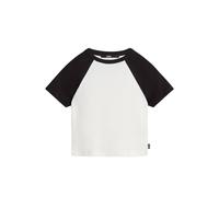 Vans Girls Clare Raglan Tee White/black Talla: L | Camisetas Outlet | kids | Blanco