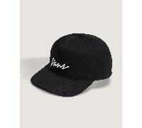 Vans - Gorra Classic Strip con cierre ajustable trasero, Hombre, Negro, Talla: Talla única
