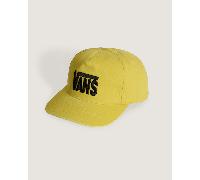 Vans - Gorra con cierre ajustable trasero Stretch Logo, Hombre, Amarillo, Talla: Talla única