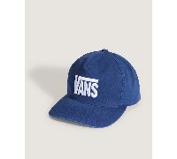 Vans - Gorra con cierre ajustable trasero Stretch Logo, Hombre, Azul, Talla: Talla única