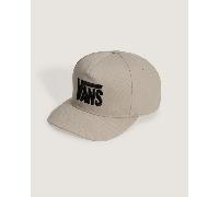 Vans - Gorra con cierre ajustable trasero Stretch Logo, Hombre, Beis, Talla: Talla única