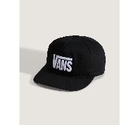 Vans - Gorra con cierre ajustable trasero Stretch Logo, Hombre, Negro, Talla: Talla única