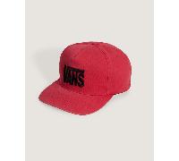 Vans - Gorra con cierre ajustable trasero Stretch Logo, Hombre, Rosa, Talla: Talla única