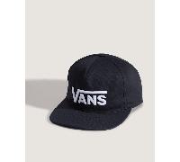 Vans - Gorra con cierre ajustable trasero y logotipo Drop V, Hombre, Azul, Talla: Talla única