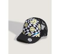 Vans - Gorra de camionero Twisted Vans de niños, Negro, Talla: Talla única