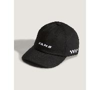 Vans - Gorra de estilo jockey Check Side Bill de niños, Negro, Talla: Talla única