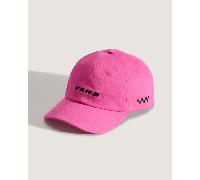 Vans - Gorra tipo jockey Check Side, Rosa, Talla: Talla única