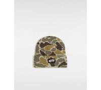 Vans - Gorro alto con borde vuelto Classic, Hombre, Marrón, Talla: Talla única