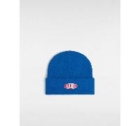 Vans - Gorro alto con borde vuelto Most Fun, Azul, Talla: Talla única