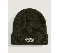 Vans - Gorro Classic con borde vuelto de niños de Vans, Verde, Talla: Talla única