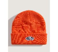 Vans - Gorro Classic con borde vuelto de Vans, Hombre, Naranjo, Talla: Talla única