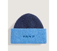 Vans - Gorro con borde vuelto ancho Densmore, Hombre, Azul, Talla: Talla única