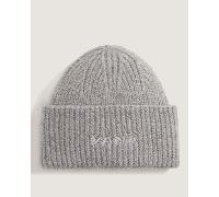 Vans - Gorro con borde vuelto ancho Densmore, Hombre, Gris, Talla: Talla única