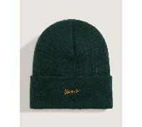 Vans - Gorro con borde vuelto Classic Script, Hombre, Verde, Talla: Talla única