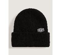 Vans - Gorro con borde vuelto Hex Patch, Hombre, Negro, Talla: Talla única