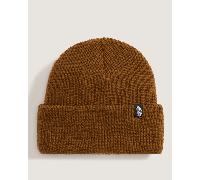 Vans - Gorro con borde vuelto Original Shallow, Hombre, Marrón, Talla: Talla única