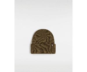 Vans - Gorro con borde vuelto Original Shallow, Hombre, Marrón, Talla: Talla única