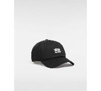 Vans - Gorro con visera curvada Court Side, Hombre, Negro, Talla: Talla única