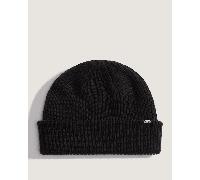 Vans - Gorro Core Basic con bajo vuelto, Hombre, Negro, Talla: Talla única