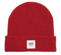 Vans Gorro unisex de punto gofre con puños, Rojo (Chili Pepper), talla única