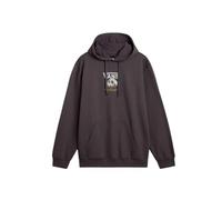 Vans Growin on U - Sudadera con Capucha para Hombre, Gris, S