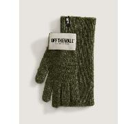 Vans - Guantes Twofer Off The Wall, Hombre, Verde, Talla: Talla única