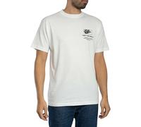 Vans Camiseta Stacked Hi SS, Color Blanco, XL, Blanco, XL